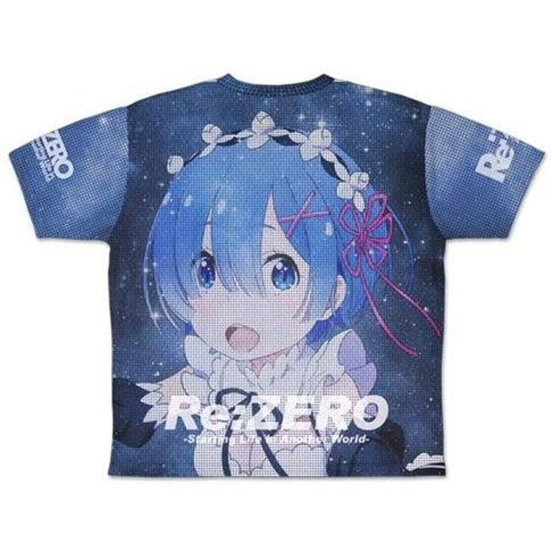 Re:ゼロから始める異世界生活 レム 両面フルグラフィックTシャツ M