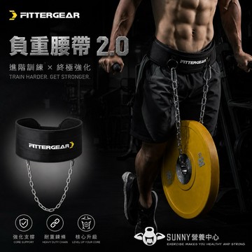 🔥免運🔥澳洲健身重訓專用器材品牌 FitterGear 力量訓練 負重護腰 引體向上 腰部訓練 加粗鐵鍊 腰帶