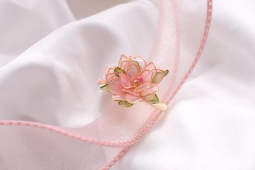 桃花 / 桃桃喜 / 桃花戒指 開口戒  ‧ 有現貨