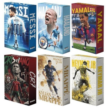 桃園免運🏆哈蘭德周邊 2026世界盃哈蘭德 球星合集鐳射小卡 梅西C羅姆巴佩哈蘭德亞馬爾內馬爾周邊 高清卡片 驚喜禮物