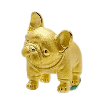 🎁台灣有貨✔️免運🎁 金色法鬥犬存錢罐狗狗粑粑存錢罐開運擺件創意有趣個性飾品擺件