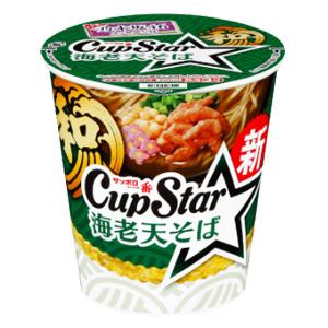 サンヨー食品 サッポロ一番 カップスター 海老天そば 66g×12個入 ／食品