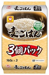 マルちゃん 麦ごはん 3個パック 160G×3パック×8個