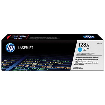 HP 藍色原廠碳粉匣 / 個 CE321A 128A