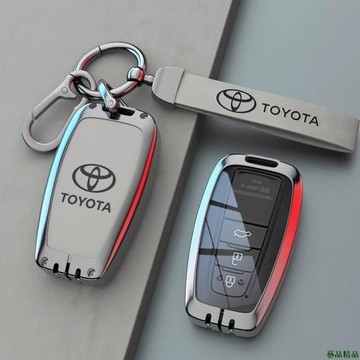 藝品精選👼TOYOTA BZ4X 豐田 電動車 BZ4X智能鑰匙 合金鑰匙包 鑰匙圈 鑰匙套 BZ4X保護套