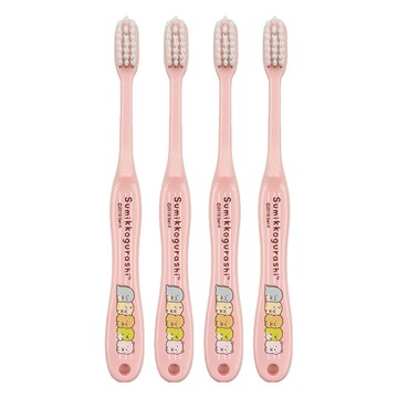 Skater 兒童牙刷 6-12歲  角落生物  4支  1入