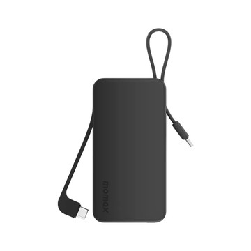 Momax 1-Power Vital+ 10000mAh 雙內建USB-C 行動電源黑色