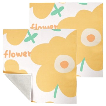 上手家居 自黏布 向日葵 45x50cm 滌綸  2條