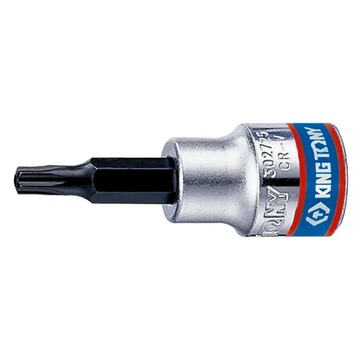 KING TONY 金統立 專業級工具 3/8DR 六角星型中孔起子頭套筒 鉻釩合金鋼  1個