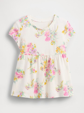 嬰兒及幼兒混搭款娃娃裝長版上衣