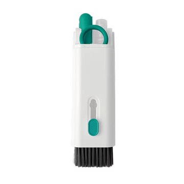 FUGU BEAUTY 7in1多功能便攜式清潔套組  藍色/綠色  ABS 金屬 海綿材質  1組