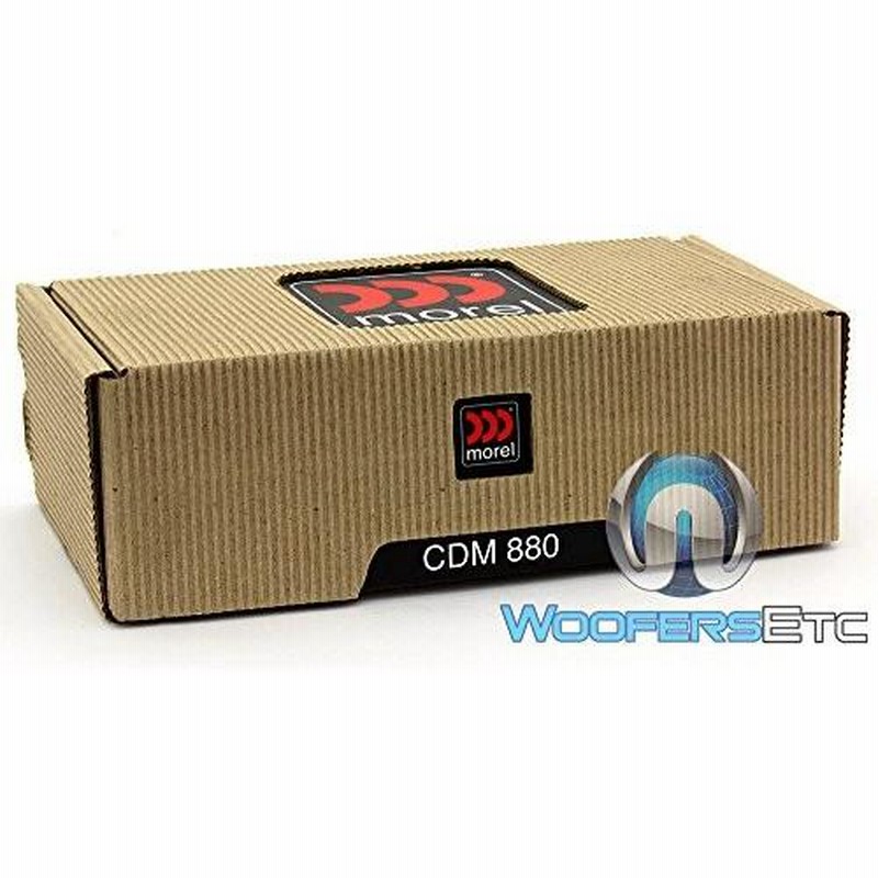 Morel モレル CDM880 3.5インチ 100W RMS, Midrange Car Stereo 