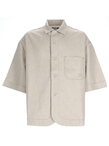 jacquemus camicia "paysan de-nime" in denim