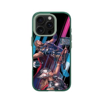 iPhone 16 Pro Clear 憂墨綠 - 迪士尼-漫威 Marvel - 雷神索爾-愛與雷霆
