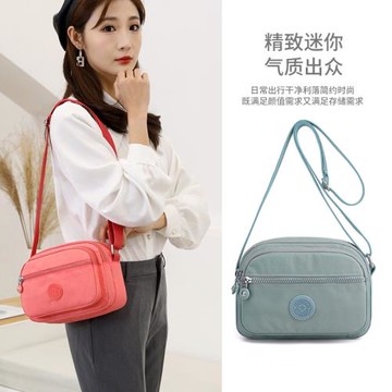 帆布包女斜挎2022年新款尼龍布媽媽包中年婆婆牛津大氣斜挎包小包