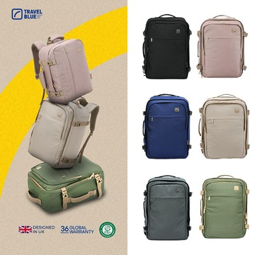 【Travel Blue 藍旅】全系列 輕旅登機後背包 經典款、冒險款、漫步款 (Pro / Lite)