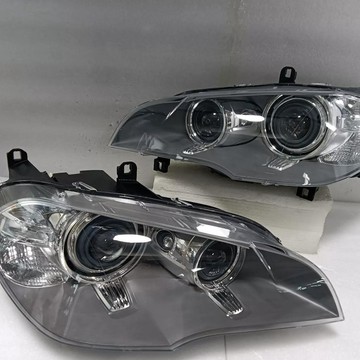 (質量保固）11-13款BMW X5 E70 LED大燈總成原廠原裝