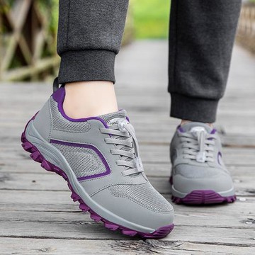 春秋媽媽鞋中老年舒適運動鞋一腳蹬老年鞋軟底旅游鞋老北京布鞋女