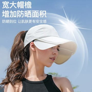 熱賣爆款夏季可伸縮帽簷防曬帽男女透氣防紫外綫速幹太陽帽漁夫帽0315 QBHU