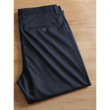 順滑天絲棉一線撤柜男褲男士休閑褲夏季薄款透氣商務通勤直筒長褲