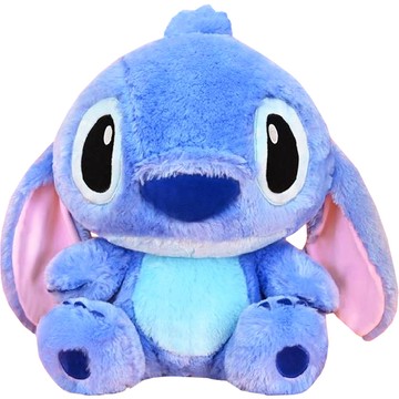 Disney 史迪奇絨毛娃娃玩偶抱枕毛絨款40公分 886272(生日禮物 聖誕節)【小品館】