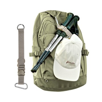 日本SP SAUCE旅行運動4合1多功能衣帽水瓶掛扣2入組