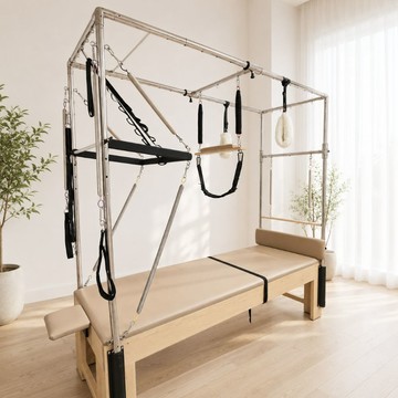 皮拉提斯凱迪拉克床（Cadillac / Trapeze Table/鞦韆床）（楓木）商用-花梨娜 WALINA PILATES（器械床）/安裝及運送費用另計