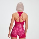 MP Women's Adapt Textured Sports Bra- Virtual Pink - XXS