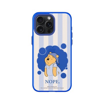 iPhone 15 Pro Max Clear 激光藍 - 迪士尼-小熊維尼 Disney Winnie The Pooh - 做白日夢