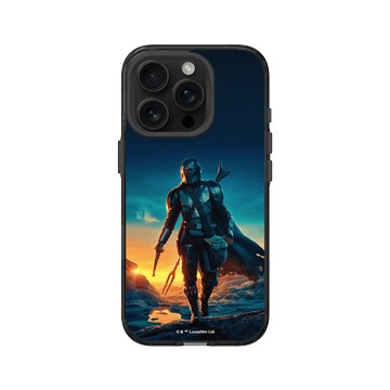 iPhone 16 Pro Clear (相機按鈕) 酷墨灰 - Star Wars - The Mandalorian - 曼多