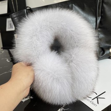 韓版可愛冬季保暖狐貍毛耳捂毛毛耳罩情侶皮草捂耳毛絨圍脖兩用女