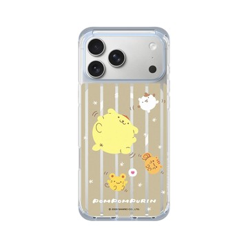 iPhone 17 Pro Max ClearX (MagSafe 兼容) 冰透藍 - 三麗鷗-布丁狗30週年 PomPomPurin (30th Anniversary) - 點點星光