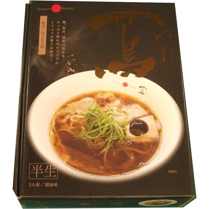 らーめん ミシュランガイド 一つ星獲得のラ-メン japanese soba Ｎoodles 蔦（つた） 3人前（麺90ｇ×3、ス-プ47ｇ