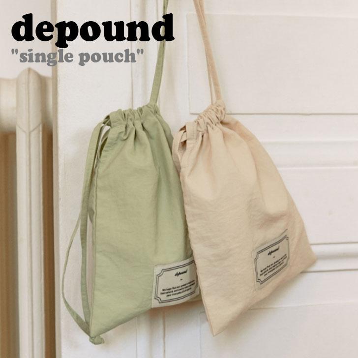 デパウンド ポーチ depound レディース single pouch シングルポーチ