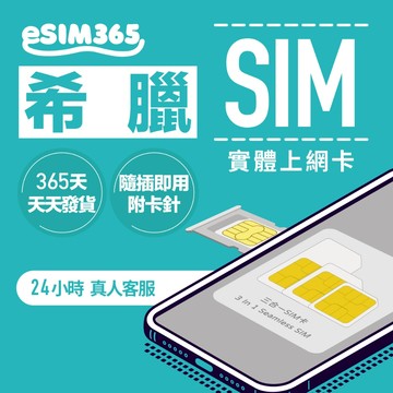 【希臘網卡】希臘上網卡 希臘網路 希雅典 塞薩洛尼基 德爾菲 卡拉巴卡 奧林匹亞 希臘旅遊 吃到飽_實體sim卡