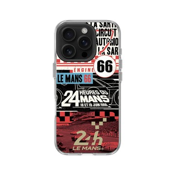 iPhone 16 Pro Clear 透明 - 24 Hours of Le Mans - Le Mans 66 Poster