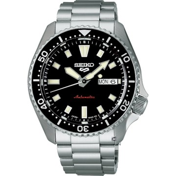 SEIKO 精工錶 5 Sports 系列 SKX Redux機械錶 男錶 手錶-42.5mm黑/4R36-17K0D.SRPL85K1_SK043