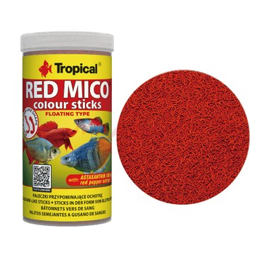 P老闆水族~德比克Tropical高蛋白增豔浮水條狀飼料 魚飼料 七彩、鬥魚、孔雀、神仙魚、燈科、血鸚鵡、短鯛所有觀賞魚