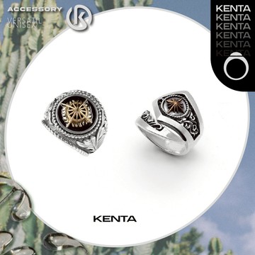 【承載祝福的飾品】星花戒指 開口戒指 對戒 中性飾品配件 男生戒指 KENTA