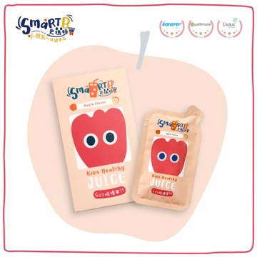 【三盒】史瑪特寶 GOS咕嚕果汁~蘋果口味 6入/盒