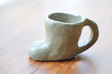 【聖誕節禮物】復古聖誕靴子咖啡杯 Espresso草仔粿綠置物燭台2