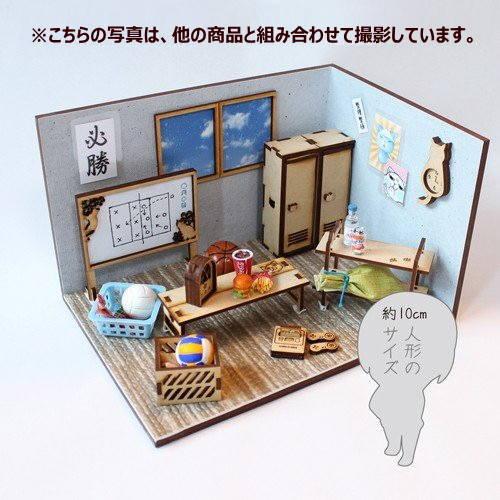 猫のミニチュア おしゃ棚 12スケール 完成品 ドールハウス [m-s]