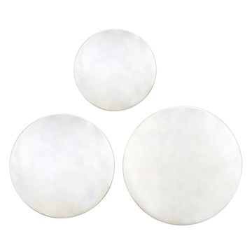 IVAN 空白螺絲式飾片鋅色 7090-01/ 02/ 03