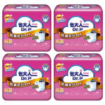 Dr.P 包大人 防漏安心復健褲  XL  12片  4包