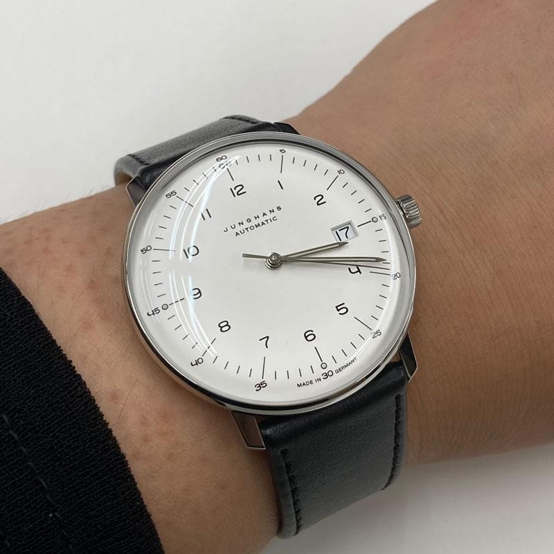 Amazon.co.jp: [ユンハンス]JUNGHANS 腕時計 自動巻き マックス