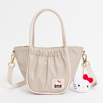 Hello Kitty - Arnold Palmer - 手提包附長背帶 Lovel系列 - 米色