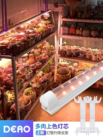 植物照燈 德澳 多肉補光燈上色全光譜led家用室內花卉層架仿太陽植物生長燈【MJ5564】