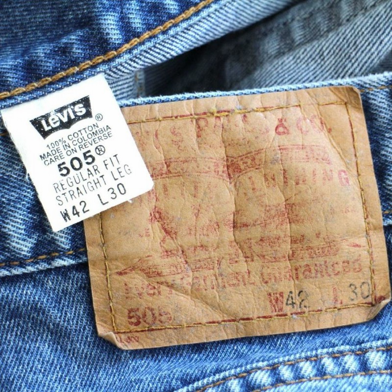 大きいサイズ Levi's(リーバイス) 505レギュラーフィットデニム