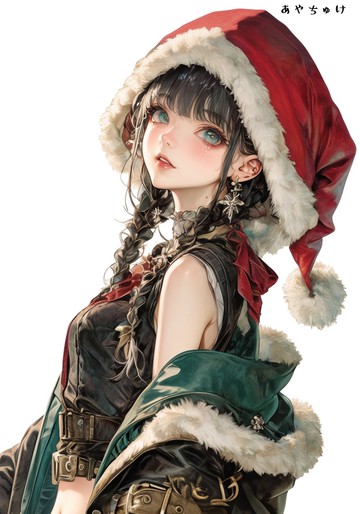 【11月新品】07-105-0178 人物貼紙 冬日女孩