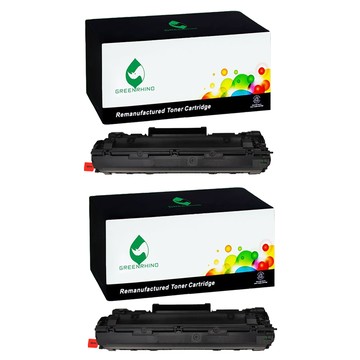 GREENRHINO 綠犀牛 環保碳粉匣 HP CE285A 85A  黑色  2個